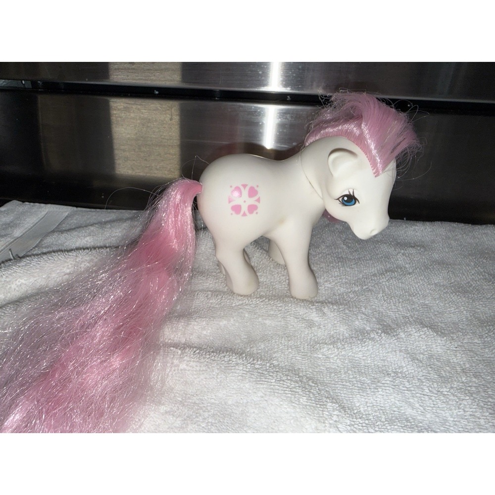 Vintage 1983 My Little Pony G1  Sundance Hasbro Pink Hearts Pink Hair